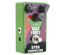 Qqmora Pedale Compressore Pedale Effetto per Chitarra con True Bypass e Controllo Sustain per Performance Dal Vivo - Design Leggero in Lega di Alluminio, 1 unità