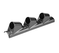 Qqmora Pod Universale in Fibra di Carbonio per Auto, Cluster Triplo Pilastro A da 52 Mm, Plastica ABS Resistente, Facile da Installare, per Veicoli con Guida A Sinistra