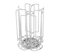 Qqmora Portacialde in Metallo, Robusto Portacapsule per caffè | Design elegante, dimensioni compatte, struttura in metallo, adatto a casa, ufficio