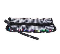 Qqmora Portamatite con 36/48 Slot (48 pezzi) | Tessuto Oxford, resistente e facile da pulire, patta di protezione della punta, design portatile