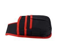 Qqmora Portautensili Resistente con Design Multitasche per Elettricisti e Tecnici - Tessuto Oxford 600D, 9,8x5,9 Pollici (Rosso)