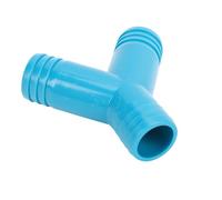 Qqmora Raccordo a Y Spinato Efficiente Splitter Spinato per Nave Tubo da 1.125 Pollici Deviatore a Forma di Y a 3 Vie per Barca e Materiale ABS