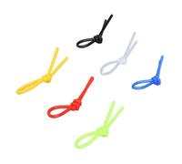 Qqmora Set di Nodi Antivibranti per Racchetta da Tennis, 100 Pezzi, in Silicone Resistente, con Nodo Ammortizzante per Un'esperienza di Gioco Migliorata