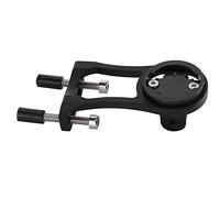 Qqmora Staffa di Estensione per Computer da Bicicletta per Edge e Bryton, Resistente Morsetto Leggero in Lega di Alluminio per Contachilometri con Base di Montaggio Resistente, Nera