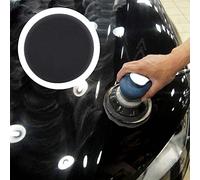 Qqmora Tampone per Lucidatura Auto Professionale da 6", Ruota in Spugna Morbida per Ceratura e Smalto Sigillante, per Lucidatrice, Lavabile e Riutilizzabile, Applicabile Agli Appassionati di Auto