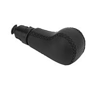 Qqmora Testa del Pomello del Nera, Elegante, di Ricambio per S60 2004-2009 S80 2004-2006 V70 II -2008 XC70 II -2007 ABS PU Pelle 1 unità (6a marcia)