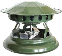 QQNQQ Induttore di tiraggio del camino, induttore, ventilatore evacuazione dei fumi(Green)