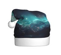 qqoupp Science Fiction Stars Pattern Cappello di Natale per Adulti per Natale, Halloween, Capodanno, saldi, promozioni