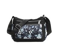 QQYG Borsa a tracolla da donna Borsa a tracolla da viaggio in nylon Borsa a tracolla da viaggio Borsa a tracolla, fiore di sole, dimensioni: 28 * 10 * 20 cm
