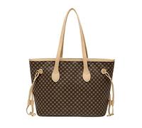 QQYG Borse da donna in pelle PU Borsa a spalla da donna Borsa tote da donna di grande capacità Borsa da shopping grande alla moda,01,29X24X12cm