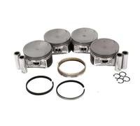 QR25DE 2 5L PISTON SET PISTONE 4PCS A2010 8J000 A2010 8J011 Compatibile con 02-06 Altima Sentra SE-R 2 5L Auto Motore Piston