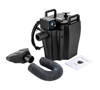 QRANSEUYXY Macchina per la nebbia, 3500 W, macchina per la nebbia del pavimento, DJ Palcoscenico Dry Ice Machine, Fogger per Natale, spettacoli, concerti, matrimoni, bar, feste
