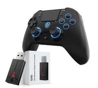 QRD Controller wireless Spark N5 + convertitore adattatore wireless PS5 Pro Slim PS4 PS3 PS2 Steam Deck PC Windows Mac iOS Android TV Box
