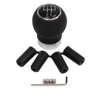 QRDKKL per BMW Pomello Cambio Auto Leva Cambio | Impugnatura Cambio Auto Pomello cambio in PU perforato a 5/6 velocità, universale con adattatori Per M8/M10/M12/M14