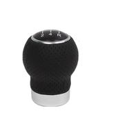 QRDKKL Pomello Cambio Universale Auto Leva Cambio | Impugnatura Cambio Auto Sfera Cambio Universale MT Pelle Traforata 5/6V Adattatori M8-M14