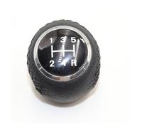 QRDKKL Pomello Leva Cambio Per Fiat Per Grande Per Punto 2006-2012 Pomello Del Cambio In Pelle A 5 Marce Per Auto 55344881 55349796(12345R)