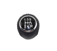 QRDKKL Pomello Leva Cambio Per Fiat Per Grande Per Punto 2006-2012 Pomello Del Cambio In Pelle A 5 Marce Per Auto 55344881 55349796(12345-R)