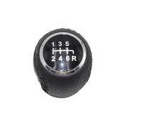 QRDKKL Pomello Leva Cambio Per Fiat Per Grande Per Punto 2006-2012 Pomello Del Cambio In Pelle A 5 Marce Per Auto 55344881 55349796(123456R)