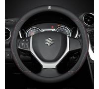 QREDTA Coprivolante per Auto, per Suzuki Vitara 2015 Protezione Custodia Volante Auto Cover, Traspirante Durevole Coprivolante,A