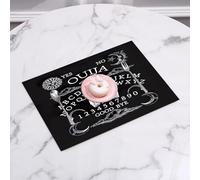 QRFASFZO Set di 6 Tovagliette Americana Plastica Lavabili, antiscivolo, lavabili, in PVC, resistenti al calore,illustrazione vettoriale di una tavola Ouija... la planchette può essere spostat,45x30cm