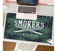 QRFASFZO Tappetino per mouse tappetino da ufficio multifunzione e antiscivolo,per migliorare la precisione e la velocità,Disegno di stampa americano dell'università del Varsity College Stock,80x30 cm