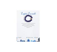 QRH Anelli elastici con cristallo per donne ansia antistress umore yoga pietra naturale perline anelli elastici spirituali cristallo perline anello protezione empatico gioielli regali
