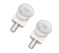 Qrity 12 Pezzi Pioli di Supporto, Pioli per Mensole con Ventose, Supporti Ripiani Armadio, Reggimensola Perni di Supporti, per Mobili, Ripiani in Vetro