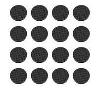Qrity 16 Pezzi Cuscinetti per Mobili, Cuscinetti Antiscivolo Silicone, Protezioni per Pavimenti per Mobili, Rotondo, 10MM