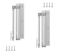 Qrity 2 Pezzi Molla Chiudiporta Automatico, Regolabile Chiudiporta a Molla per Interni ed Esterni, Supporta Peso Fino a 25 kg