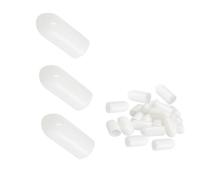Qrity 20 Pezzi Protezioni Filettatura, Tappi In Gomma, Tappi Terminali in Gomma, per Mobili, Viti, Protezione Filettata, 3.2 mm ID