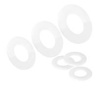 Qrity 20 Pezzi Rondelle Plastica M6x12mm, Rondella per Riparazioni di Ricambio, Guarnizioni O Ring, Rondella Piatta in Nylon
