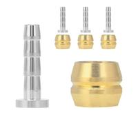 Qrity Kit Olive Freno a Disco Set di 4 Inserti e Pins Compatibili con BH90, per Tubo Flessibile del Freno a Disco Idraulico Tubo