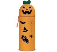 QRKPVHD Astuccio 2 In 1 Morbido Silicone Kawaii Astuccio, Portamatite, Astuccio Scuola Animali, Portapenne Da Animale, Colore Animale Gadget, Cancelleria (zucche)