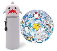 QRKPVHD Kawaii Astuccio Scuola 2 in 1 in Morbido Silicone, Portapenne da Tavolo, Chiusura con Cerniera, Penne Pastelli Pennarelli, Astuccio Portapenne Animali Rana per scuola, uffici