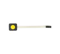 QRNHPJLJK 1PCS 1 * 2 3 4 5 Tasto Tasto Interruttore A Membrana 3 * 4 4X5 Matrix Array Tastiera 1X6 tastiera con Pannello di Controllo LED Pad Kit FAI DA TE (Color : 1 key yellow)