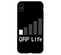 QRP Life Minimalist Low Power Ham Radio Signal Art Custodia per iPhone XS Max