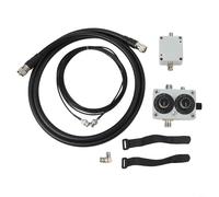 QRP Loop Antenna 20W Ricetrasmettitore HF Portatile Banda Larga 5-450MHz Sintonizzazione Regolabile Basso SWR Anti Interferenza Balcone Esterno Interno