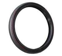 QRPTMBNF Coprivolante per auto in similpelle | Artificial Leather(Red)