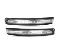 QRPTMBNF Indicatore direzione a Compatibile con Kia Rio, 2012-2022 | LED Rearview Side Light Blinker Lamp Compatibile con Kia 87614-1W000, 87624-1W000, 87613-H9000(A Pair(Model B))