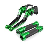 QRPTMBNF Leva frizione freno 2025 Compatibile con Bajaj | Folding Adjustable Folding Handle Compatibile con Bajaj(Green a)