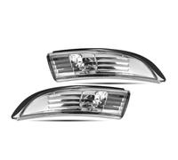 QRPTMBNF Luce per specchietto retrovisore laterale Compatibile con Ford | Rearview Side Light No Bulb Indicator Marker Lamp Compatibile con Ford Fiesta 2008-2017 Ford B-MAX 2012-2017(A pair)