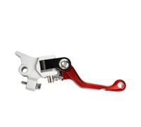 QRPTMBNF Racing Motocross Drop Brake Risparmio di manodopera Compatibile | Folding Adjustable Handle Compatibile con BSE(Red Brake Lever b)