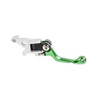 QRPTMBNF Racing Motocross Drop Brake Risparmio di manodopera Compatibile | Folding Adjustable Handle Compatibile con Kayo(Green Brake Lever a)