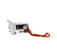 QRPTMBNF Racing Motocross Drop Brake Risparmio di manodopera Compatibile | Folding Adjustable Handle Compatibile con KTM(Orange Brake Lever b)