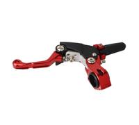 QRPTMBNF Racing Motocross Drop Brake Risparmio di manodopera Compatibile | Folding Adjustable Handle Compatibile con KTM(Red Clutch Lever)