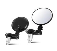 QRPTMBNF Specchi Specchietto laterale con Compatibile con Universale | 2Pcs Compatibile con Universale(Black)