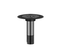 QruiLanTu Preventer di scarico per doccia a pavimento - Valvola di chiusura magnetica con diametro variabile Guarnizione in acciaio inossidabile 304 resistente agli odori, per tubi ID da 4,5 cm a 8,9