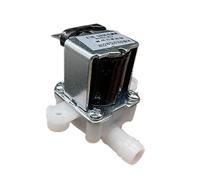 QRUYHBAJU DC 12V 24V 220V Elettrovalvola elettrica Magnetica Normalmente Chiusa Pressione Elettrovalvola Valvola di Ingresso Acqua Aria Flussostato di Ingresso(110V-NORMALLY Open)