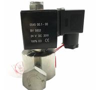 QRUYHBAJU Elettrovalvola 1MPA 10BAR con orifizio Manuale 4mm 1/4 SS304 DN4 6bar normalmente Chiusa 1/8(NPT-120V-6BAR)