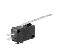QRUYHBAJU Microinterruttore a Pulsante Elettrico 1NO 1NC con Leva a Rullo e Cerniera Lunga